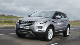 range rover evoque equipped with world’s first 9-speed automatic transmission