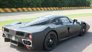 ferrari f150 at the race track [video]