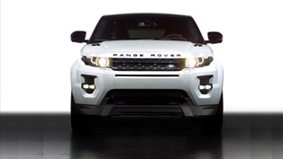 geneva motor show: range rover evoque with black design pack