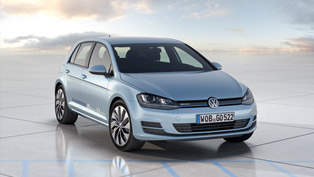 geneva motor show: 2014 volkswagen golf bluemotion