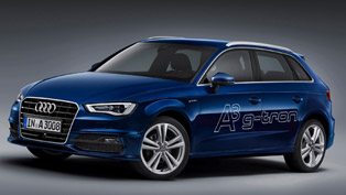 2013 Geneva Motor Show: Audi A3 Sportback g-Tron 
