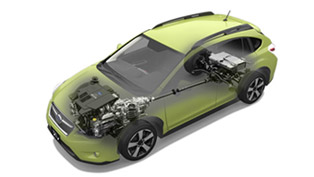 2014 Subaru XV Crosstek Hybrid Debuts In Japan