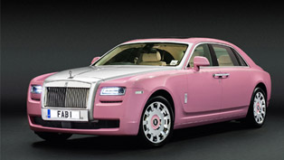rolls-royce ghost extended wheelbase supports fab1 million and breast cancer care
