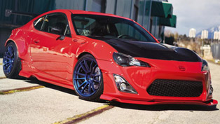 sr auto group scion fr-s - wide body kit