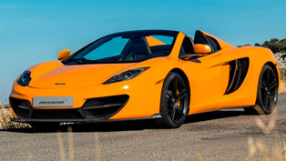 2013 mclaren 50 12c and 12c spider - price £196,000 and £215,500