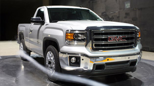 2014 gmc sierra pick-up with improved aerodynamics