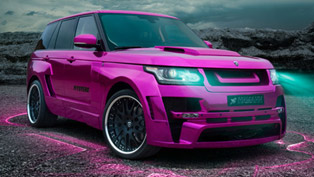 hamann pink range rover sport