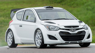 hyundai i20 wrc - test debut