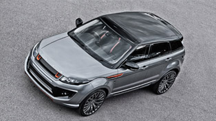 kahn range rover evoque rs250 in striking orkney grey