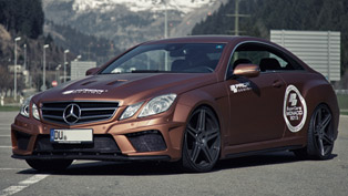 mercedes e-class coupe pd850 black edition widebody