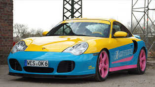 Manta Porsche 996 Turbo Transformed by OK-Chiptuning 