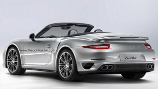 2014 porsche 911 turbo cabrio [render]
