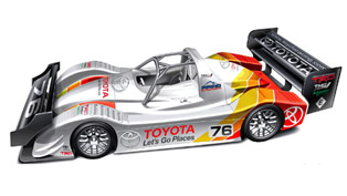 2013 toyota ev p002 race car ready for pikes peak