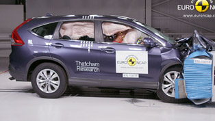 2013 honda cr-v – 5 stars in euro ncap crash test
