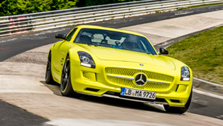 2014 mercedes-benz sls amg coupe electric drive production car