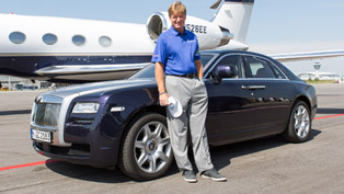 25th bmw international open: ernie els and rolls-royce ghost