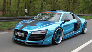 star on wheels: xxx-performance audi r8 5.2 fsi quattro