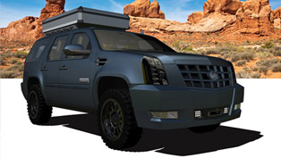 off-road style: aria coachworks xplore cadillac escalade