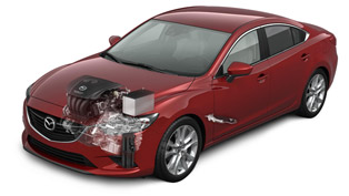 2014 mazda6 i-eloop - 5.8 l / 100 km