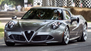 alfa romeo 4c at 2013 goodwood festival of speed