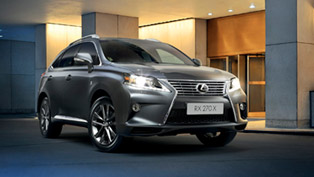 luxury treatment for the new lexus rx 270 x special edition