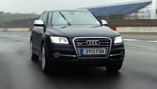 Audi SQ5 TDI at Silverstone Race Track [video]
