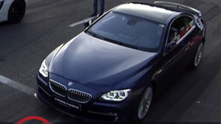 bmw alpina b6 vs lamborghini lp-560-4, bmw m6 g-power, bmw x6 m and gt-r 1200