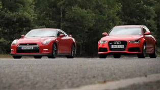 2013 nissan gt-r vs 2013 audi rs6 avant [video]