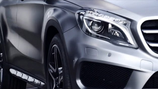 2014 Mercedes-Benz GLA [teaser video]