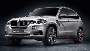 bmw x5 edrive concept - 3.8 liters / 100 km