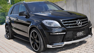 German Special Customs 2013 Mercedes-Benz ML Widebody Kit