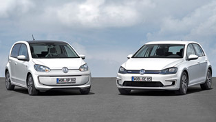 World Premieres Of Volkswagen e-Golf And e-up! In Frankfurt