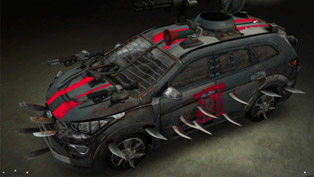 hyundai santa fe zombie survival machine by anson kuo