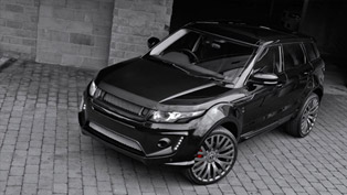kahn range rover evoque black label edition redefines luxury