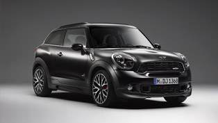 mini john cooper works paceman with frozen black metallic paint