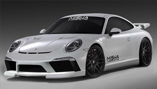 misha designs porsche 911 at sema