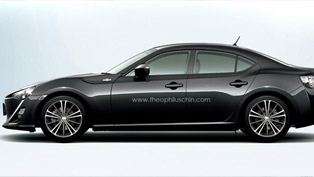 toyota gt 86 sedan [render]