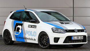 b&b automobiltechnik beef up the volkswagen polo r wrc street