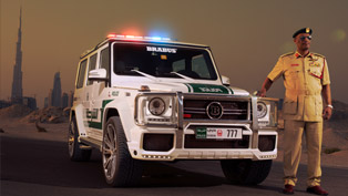 mercedes-benz g-class b63s 700 widestar dubai police