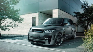 hamann range rover mystere gets wide-body upgrade