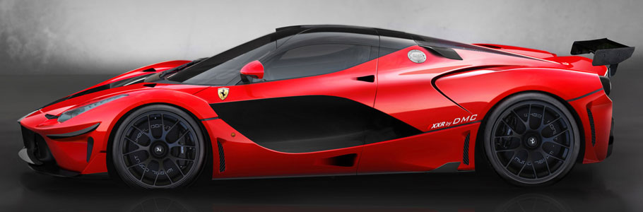 dmc laferrari fxxr side