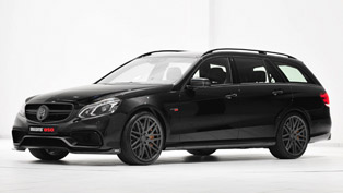 supersized brabus 850 6.0 biturbo mercedes e 63 amg station wagon