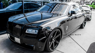 dmc touch up the rolls-royce ghost calling it the imperatore