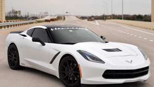 hennesseey chevrolet corvette c7 does 200 mph