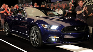 ford auctions first 2015 mustang gt for $300,000