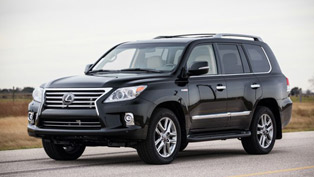hennessey stick an hpe500 on a lexus lx 570 [video]