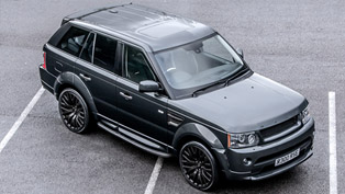 a. kahn design reveales range rover sport cosworth edition