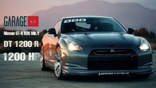 nissan gt-r dt1200r - 1 mile in 22.484 seconds with 371 km/h