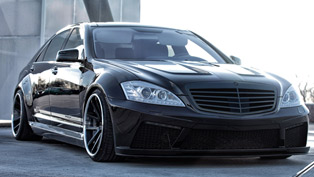 prior design black edition v2 widebody mercedes-benz s-class w221
