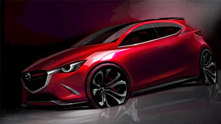 render of mazda hazumi concept leaks!